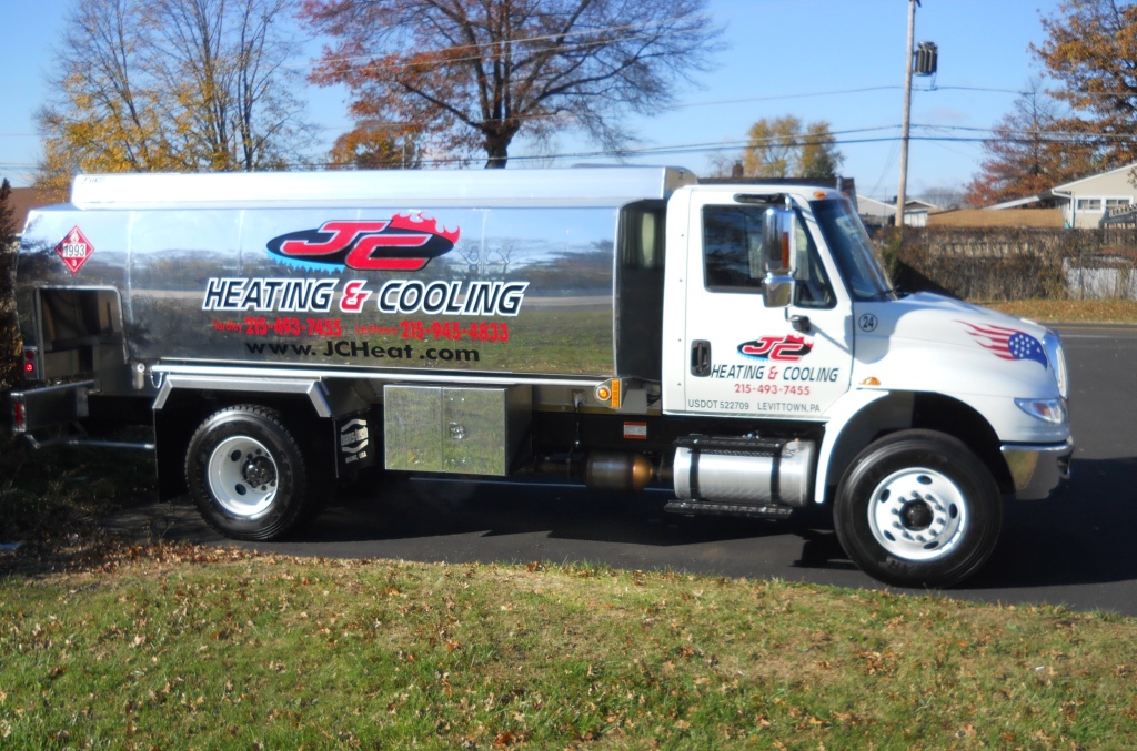 JC Heating Oil Delivery Truck